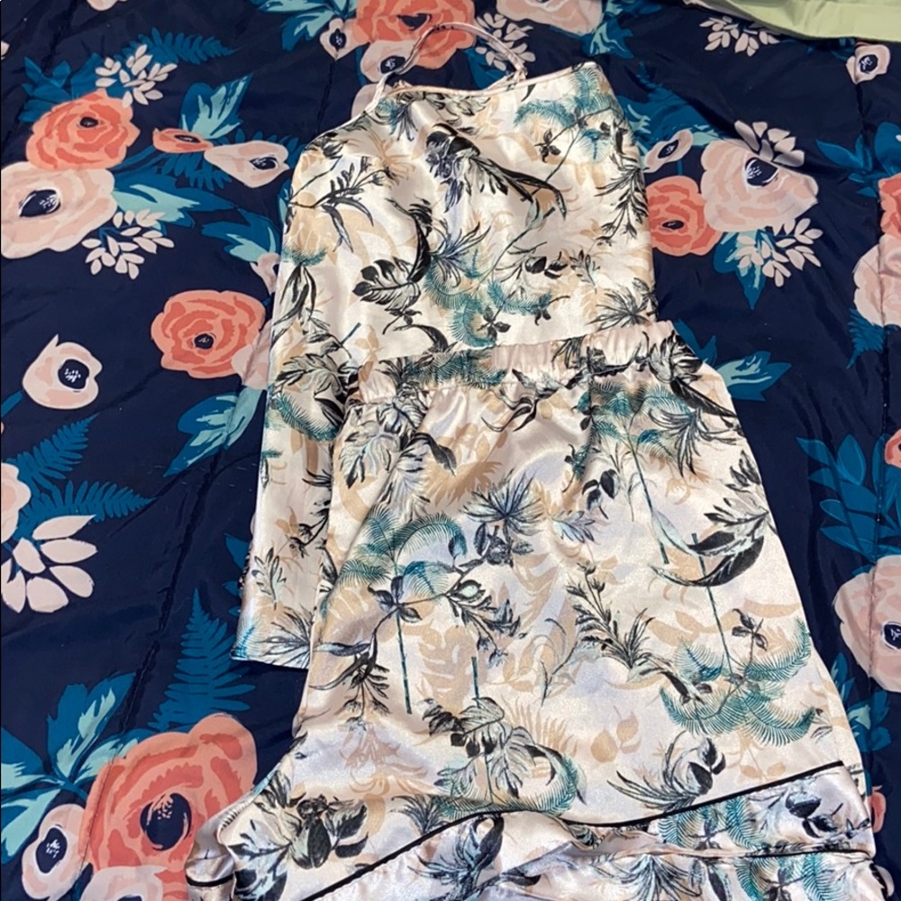 Victoria’s Secret two piece sliky pj set